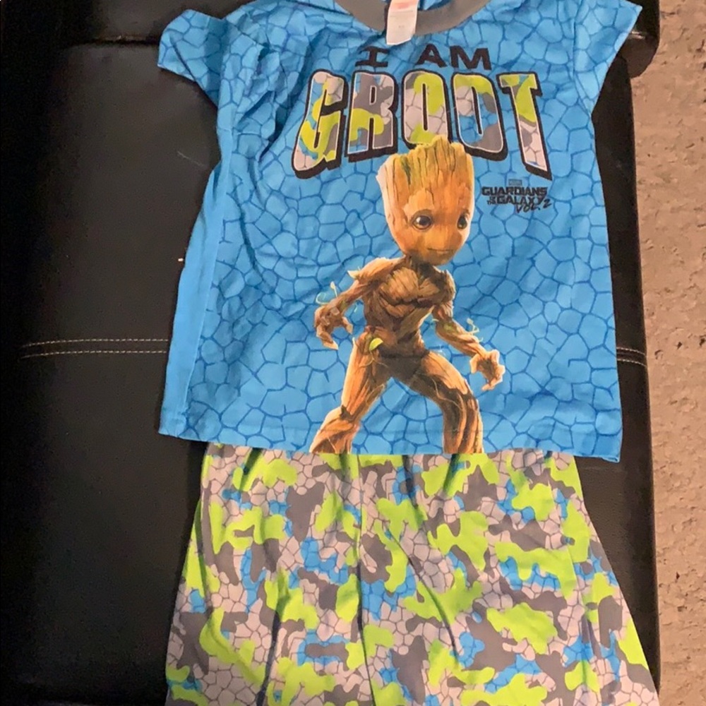 Marvel pajama 2 piece set